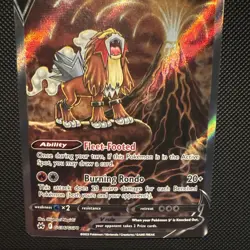 Pokemon TCG Entei V GG36/GG70 Full Art Crown Zenith Holo Ultra Rare NM/M - Image 3