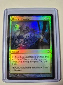 Thopter Foundry Alara Reborn Foil Lightly Played - Image 1