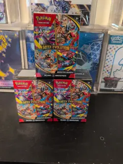 Pokemon Mega Evolutions Booster Bundle x 3 Lot Factory Sealed - Image 1