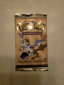 1999 Pokemon 1st edition Fossil Booster Pack Factory-Sealed 21.0 Grams - Image 2