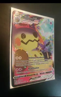 Pokemon Mimikyu Vmax Secret Rare TG17/TG30 Sword & Shield Brilliant Stars - Image 3