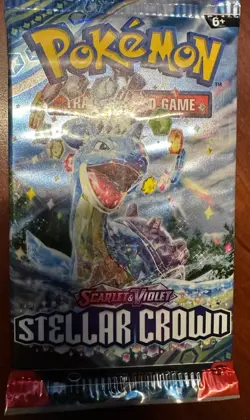 Pokemon Stellar Crown - 5 - Factory Sealed Booster Pack Bundle - English - Image 3