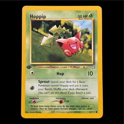 Pokemon Neo Genesis 1st Edition Hoppip Totodile Cyndaquil Sentret Slowpoke - Image 2