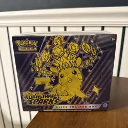POKEMON TCG - SCARLET & VIOLET - SURGING SPARKS - SEALED ETB ELITE TRAINER BOX - Image 1