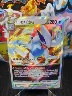Lugia Vstar 139/195 - Silver Tempest - Pokemon TCG - SWSH - NM - Image 1