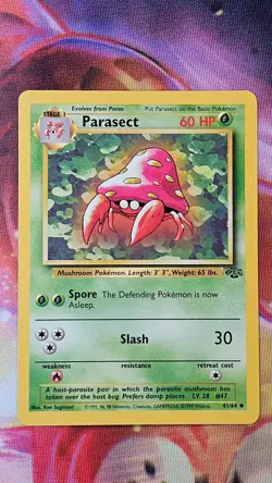 Pokemon TCG Parasect 41/64 Jungle Uncommon LP Vintage WOTC! 🍄 - Image 1