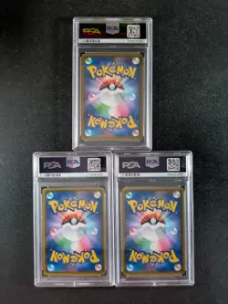 2021 Pokemon 25th Anniversary Promo Pack Set CHARIZARD/BLASTOISE/VENUSAUR PSA 10 - Image 2