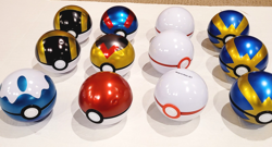 Pokemon TCG Collector Poke Ball Tin Lot - 12 EMPTY Poke Balls - Image 1