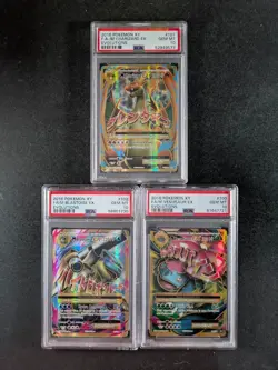 2016 Pokemon Evolutions Ultra Rare Set M CHARIZARD/BLASTOISE/VENUSAUR EX PSA 10 - Image 1