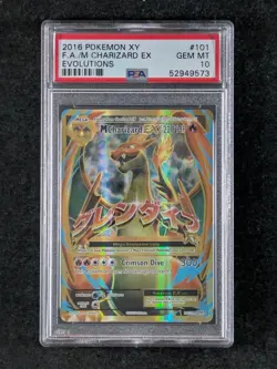 2016 Pokemon Evolutions Ultra Rare Set M CHARIZARD/BLASTOISE/VENUSAUR EX PSA 10 - Image 3