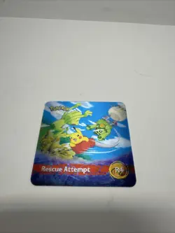 Rescue Attempt Pikachu Treecko Cacnea Pokemon Action Flip TCG 3D Artbox R4 - Image 1