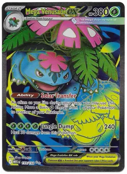 Pokemon: Mega Evolution -Mega Venusaur EX 155/132 - Ultra Rare NM - Image 1