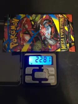 Heavy 22.81 Grams Pokemon TCG Mega Evolution Booster Pack New Factory Sealed - Image 1