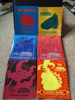 Pokemon Player's Guide Lot Sword & Shield Vivid Voltage Astral Radiance and More - Image 1