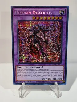 YUGIOH DESPIAN QUAERITIS MP22-EN141 1ST SECRET X3 - Image 1