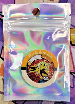 07-011 Zapdos Yellow Holo Battrio Pokemon Arcade Game Chip 🍄 - Image 1