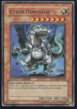 Yu-Gi-Oh Shonen Jump Magazine Promos #JUMP-EN024 Cyber Dinosaur [UR] - Image 1