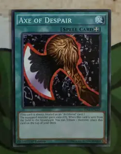 X 1 Axe of Despair NM-LP BP02-EN131 1st Edition YuGiOh - Image 1