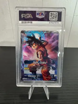Dragon Ball Super Card Game | Super Saiyan Blue Son Goku BT1-030 UC | PSA 10 - Image 2