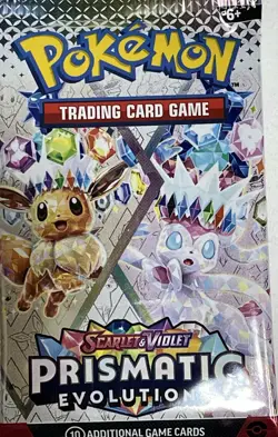 Pokemon Cards Lot Of 7 Unopened Scarlet & Violet Prismatic Evolution - Image 3