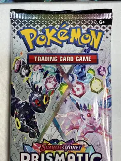 Pokemon Cards Lot Of 7 Unopened Scarlet & Violet Prismatic Evolution - Image 4