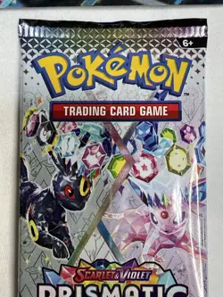 Pokemon Cards Lot Of 7 Unopened Scarlet & Violet Prismatic Evolution - Image 5
