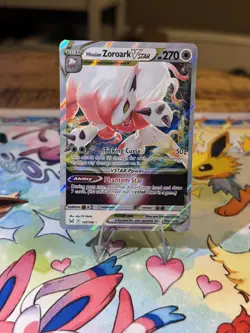 Pokemon VSTAR Card Lot Leafeon Dialga Serperior Zeraora Shaymin Zoroark (6) - Image 2