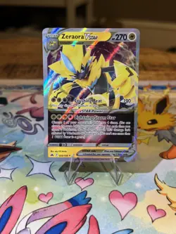 Pokemon VSTAR Card Lot Leafeon Dialga Serperior Zeraora Shaymin Zoroark (6) - Image 4