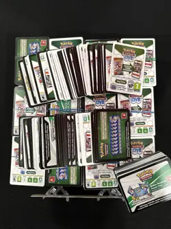 Pokemon TCG LIVE Code Cards -UNUSED Bulk Lot Of 100 SWSH/S&V/Celebrations/S&M/XY - Image 1
