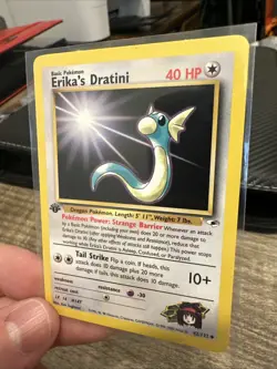 Pokemon TCG Erika's Dratini Gym Heroes 42/132, Regular 1st Edition Uncommon Card - Image 3