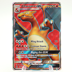 Charizard GX SM60 Full Art Holo Card Pokemon TCG Card Rare SM Promos NM/LP - Image 1