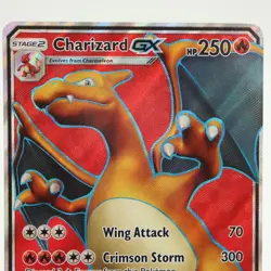Charizard GX SM60 Full Art Holo Card Pokemon TCG Card Rare SM Promos NM/LP - Image 2