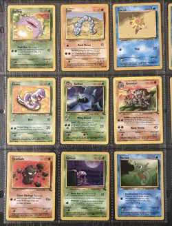 Vintage Pokemon Card Lot (27) Base, Fossil, Jungle + WotC Era LP-NM ‘99-‘00 - Image 2