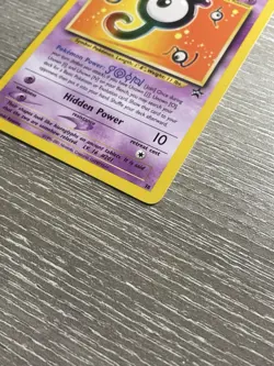 Pokemon Unown J #38 Black Star Promo WOTC Original Pokemon Card TCG 2001 - Image 2