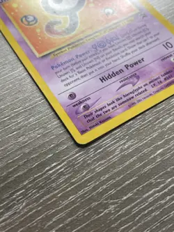 Pokemon Unown J #38 Black Star Promo WOTC Original Pokemon Card TCG 2001 - Image 3