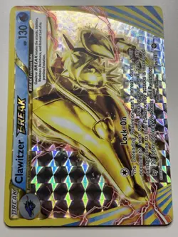 Clawitzer 35/114 - Steam Siege Break Holo Pokemon Card NM - Image 1
