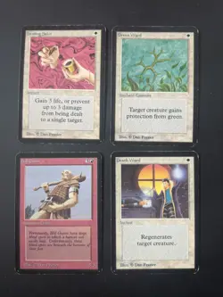 MTG Lot of 8 OLD & VINTAGE ALPHA & BETA Cards! BGS GRADED 7.5! Misprint/Mislabel - Image 3