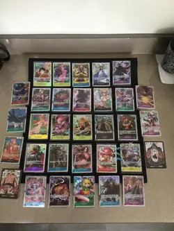 Job Lot Of One Piece Cards Japan All New In Individual Sleeves - Image 1