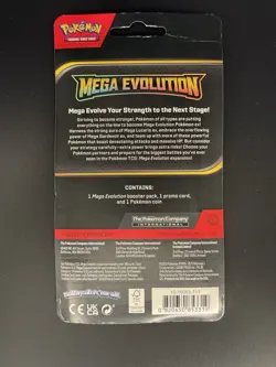 Pokemon Mega Evolution - Single Pack Blister: Drifloon #5 Promo Card Sealed - Image 2