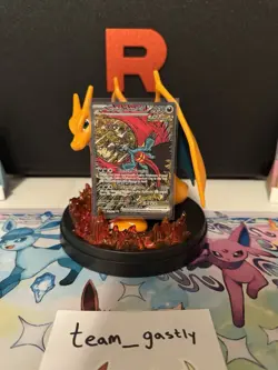 Pokemon TCG Prismatic Evolutions Roaring Moon EX Card 162/131 SIR - Image 2