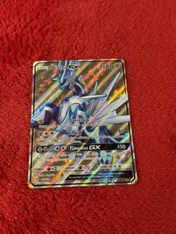 Dialga GX (Full Art) 125/131 Sm-Forbidden Light Holo Pokemon Card Near Mint - Image 1