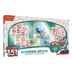 Pokemon 151 TCG Blooming Waters Premium Collection Costco Sealed IN HAND NEW - Image 1