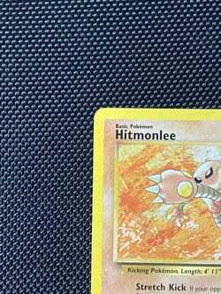 Hitmonlee 22/62 - 1999 Fossil Set Pokemon Card - Non Holo - NM - Image 2
