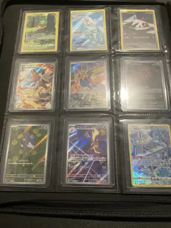 Pokemon Top Loader Binder Lot Of 153 Cards Included New AR/SAR And More All NM - Image 2