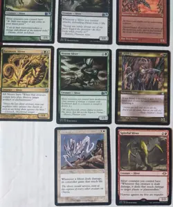 MTG Lot of 28 SLIVER cards. Crystalline, Essence, OVERLORD, Syphon, Toxin, Quick - Image 4