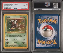 Pinsir - 1st Edition - Holo - 9/64 Jungle - Pokemon TCG - PSA 4 - 1999 - Image 3