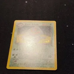 DARK ARBOK W Stamp Pokemon Card Promo - Team Rocket 19/82 NM Excellent condition - Image 3