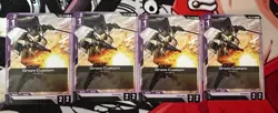 Gundam Card Game ST05-004 Graze Custom Playset X4 NM Iron Bloom Starter Deck - Image 1