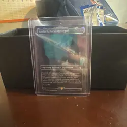 Anduril, Narsil Reforged (Borderless) Commander: the Lord of the Rings Foil - Image 1