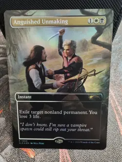 Anguished Unmaking (1800) (Rainbow Foil) Secret Lair Drop Foil - Image 1